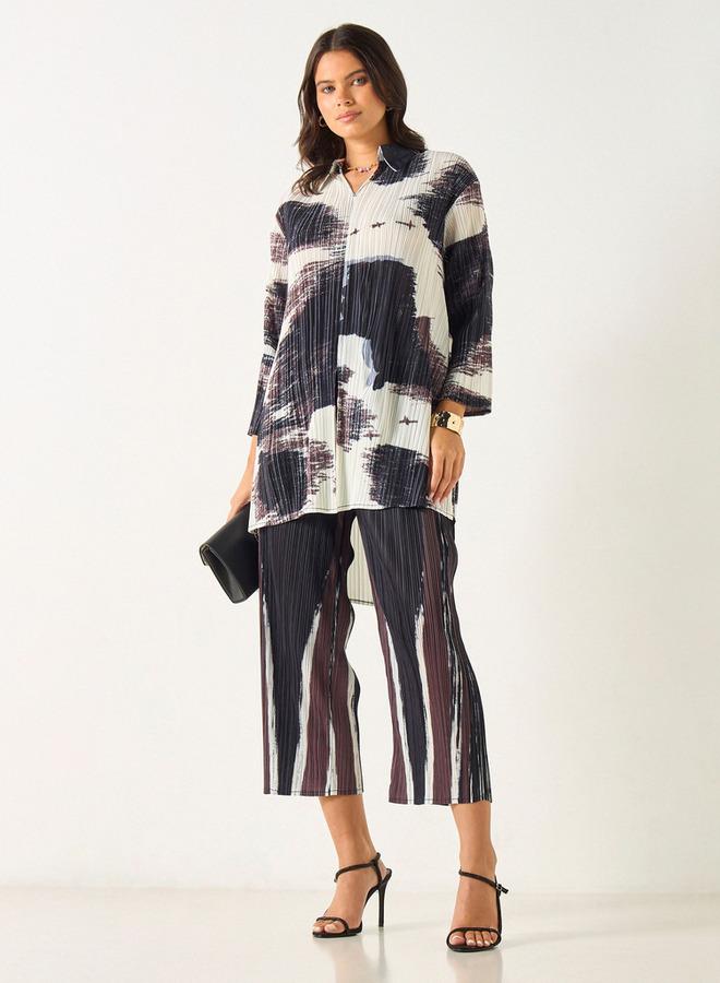 2Xtremz Plisse Trousers with Pockets and Elasticated Waistband - Image 2