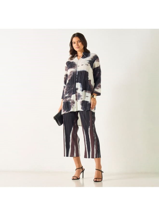 2Xtremz Plisse Trousers with Pockets and Elasticated Waistband - Image 4