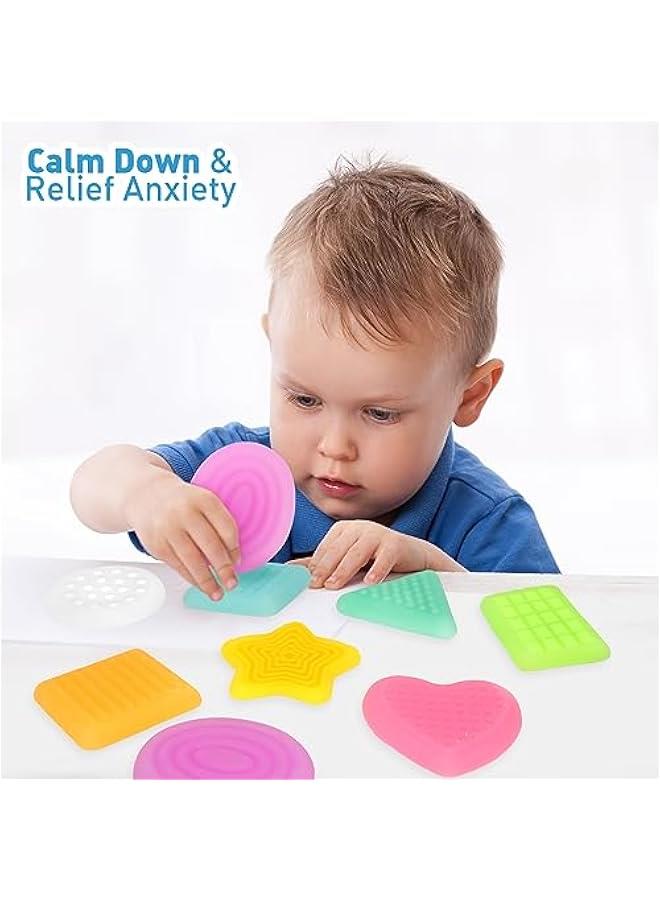 Arabest Squishy Sensory Toys for Kids: Calm Down Sensory Toys for Autistic Children Toddlers Special Needs, Squeeze Stretch Anxiety Relief Autism Toys, Sensory Shapes Learning Toys Classroom Must Haves  - Image 5