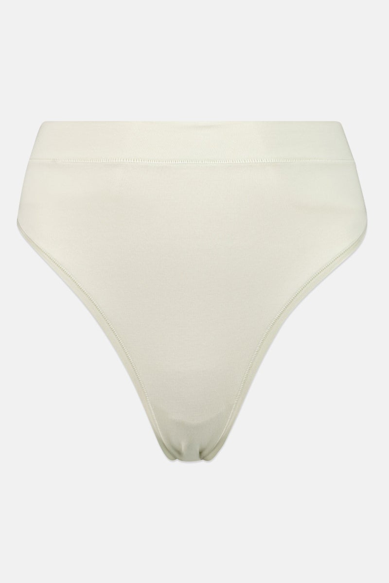 Rene Rofe Women 5 Pcs Plain Hi-Cut Panties, Multicolor - Image 5