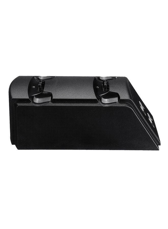 Wireless Dual Controller Fast Charger Charging Dock Station Stand For Sony PS4 Black - Image 3