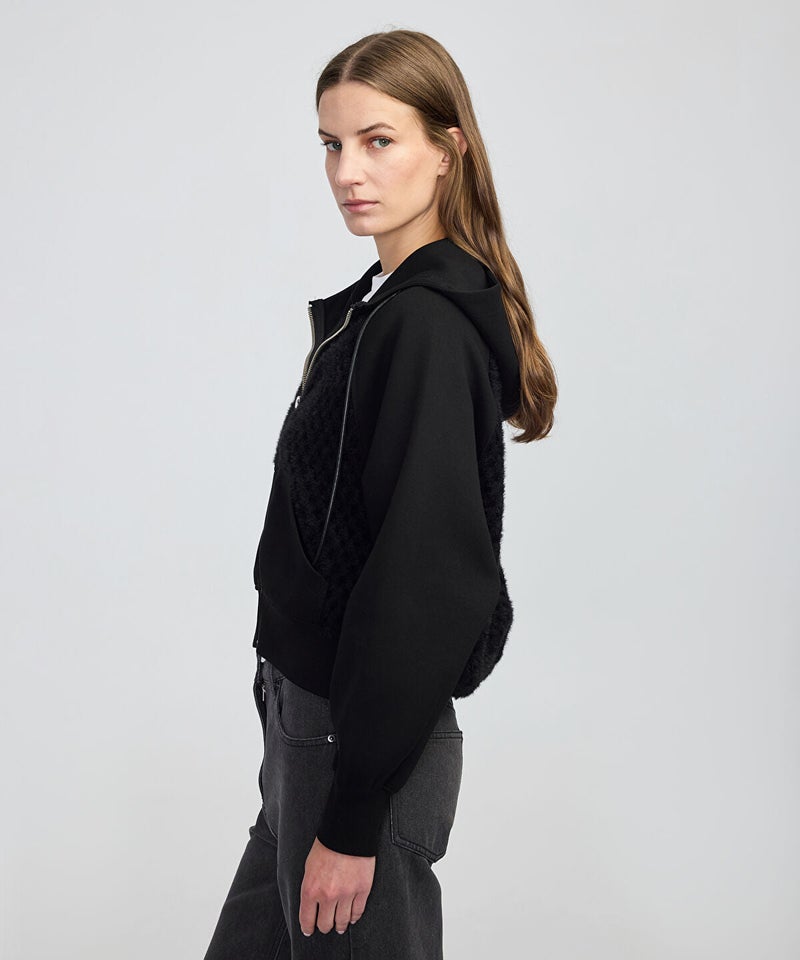 Ipekyol Adjustable Waist Mixed Sweatshirt - Image 4