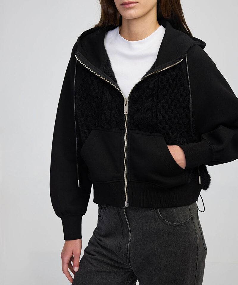 Ipekyol Adjustable Waist Mixed Sweatshirt - Image 2