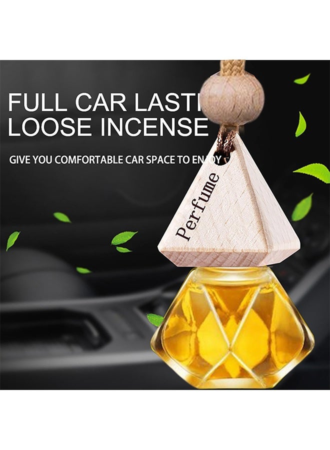 2PCS Car Perfume Pendant, High-End Long-Lasting Light Fragrance, Car Interior Accessories, Aromatherapy Ornaments, Essential Oil Pendant,Classic Cologne & Lavender - Image 3