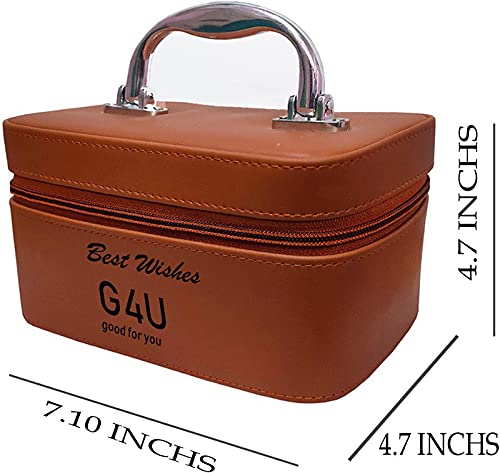 G4U All in One Makeup Kit Gift Set,Eyeshadow,Eyeliner Pen,Foundation,3 Lipsticks,Kajal,Lip Liner,Puff,Mascara,2nail Polish,Compact,Perfect for Party Wedding makeup With Makeup Box(Set Of 14Pcs) ST 15 - Image 5