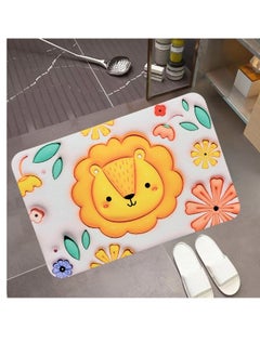 Happy Home Ultra Thin Super Absorbent - Quick Dry Bath Mat - Stylish Non-Slip Design - Machine Washable and Durable for Your Bathroom - Non-Slip Bath Mats - Modern and Beautiful Mat  - Image 2