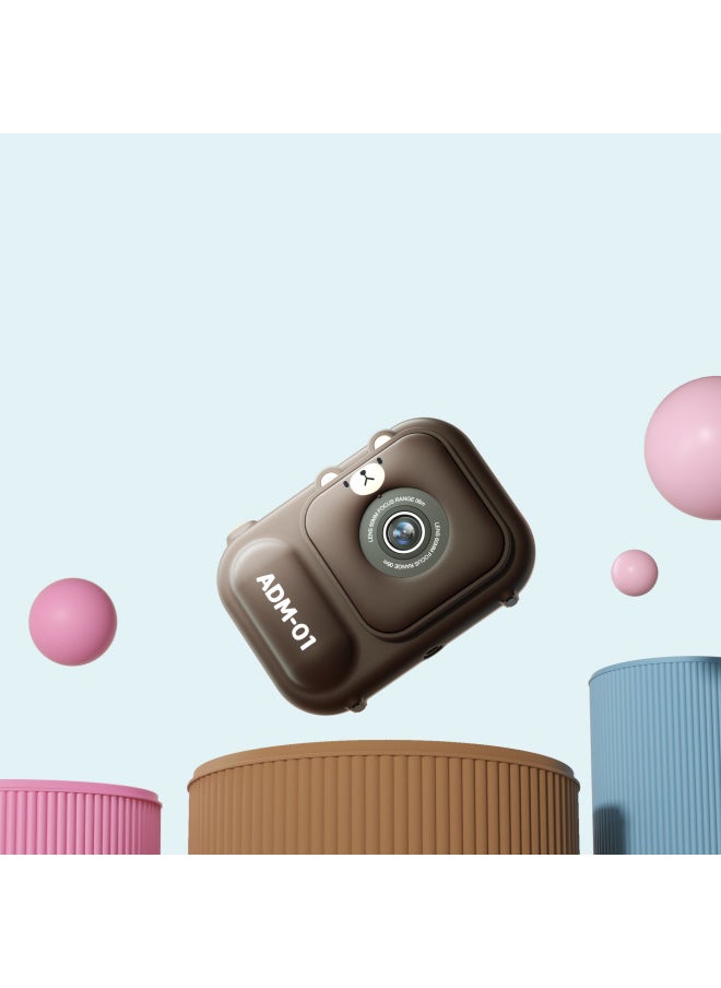 S11 Children's Camera HD Mini Digital Camera Can Take Photos Video Small SLR Gift Toy-Color:S11 HD Blue (with Bracket) 64G High Speed Memory Card Reader  - Image 4