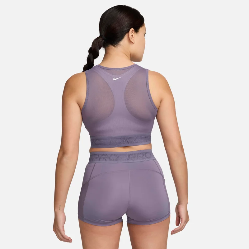 Nike Purple Women's Pro Mesh Tank Top for Women | Best Price UAE