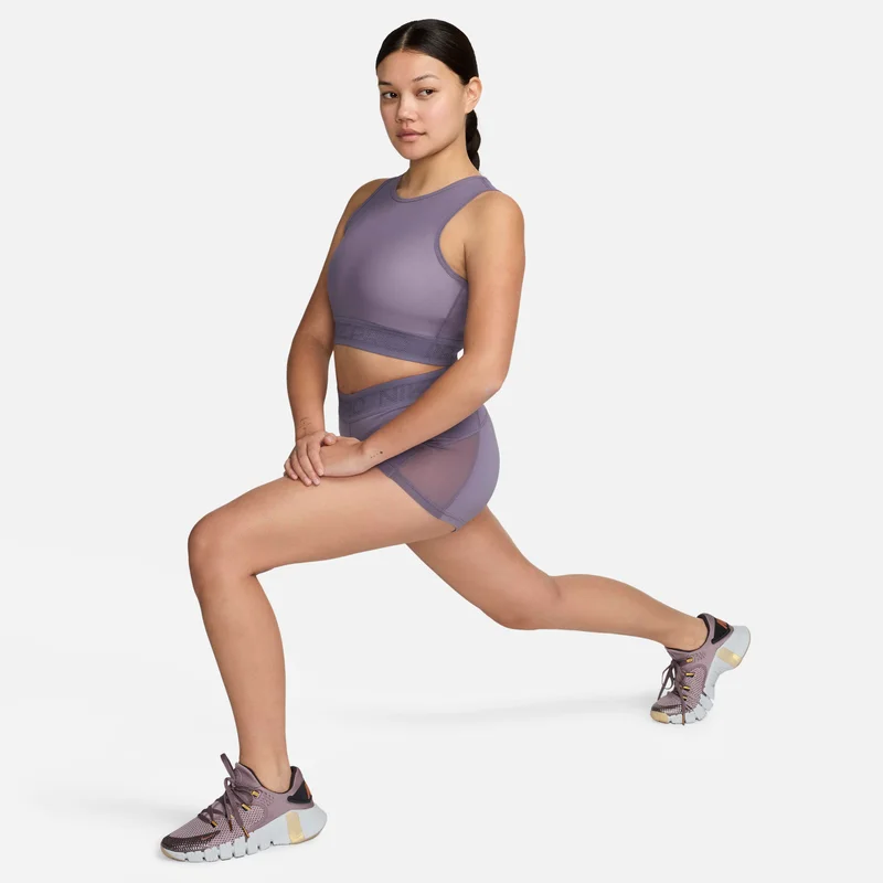 Nike Purple Women's Pro Mesh Tank Top for Women | Best Price UAE
