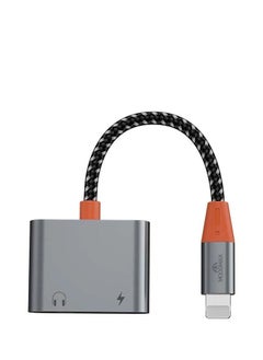 MOOGMAX Dual Audio and Charging Adapter with iPhone Port - Lightning Converter - Audio Output Device - Charging Adapter - Type-C Output - Type-C Converter - iPhone Adapter - Headphone Adapter - Charging Adapter - External Accessory for iPhone - External Accessory for Galaxy  - Image 2