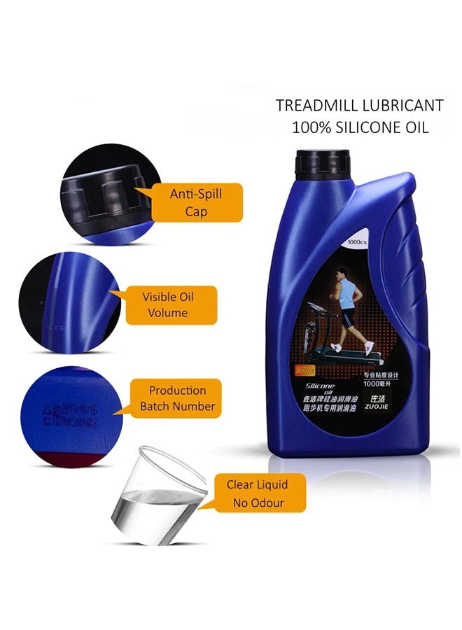 Silicone Oil Treadmill Belt Lubricant - Prolong Your Treadmill's Life