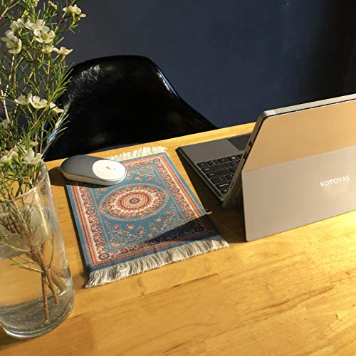 kotoyas Rug Mouse Pad, Oriental Carpet Style Persian Style Mouse Pad (Rhine) - Image 4