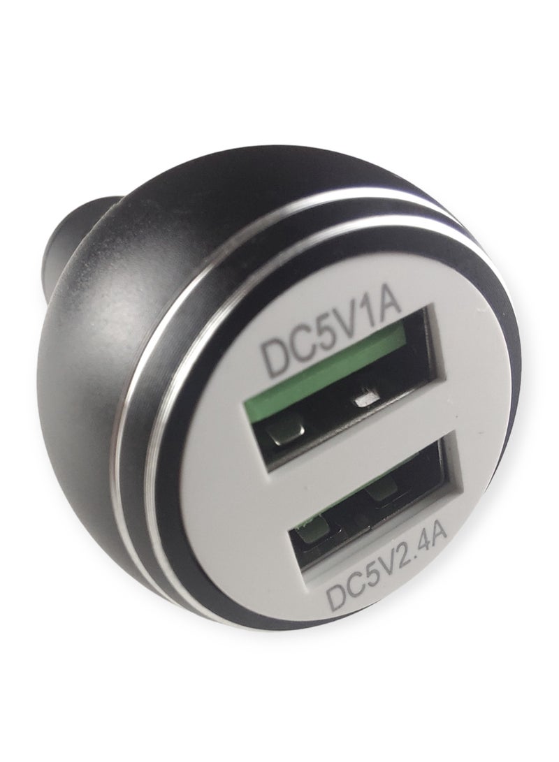 Opera Car Charger - 3.4A - Two USB Ports - Image 2