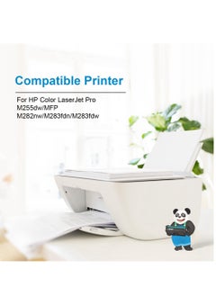 Asta ASTA M283fdw Toner Cartridge 207A W2211A With Chip Compatible For HP Color Laserjet Pro M255dw MFP M282nw M283fdn Printer W 2211 207 A Cyan C Colorful High Quality Office Consumable  - Image 4