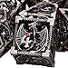 ARUOHHA Hollow DND Metal Dice Set Blood Dragons D and D Dice RPG Role Playing Games Dungeons Polyhedral Dice with Gift Box D20 D12 D10 D8 D6 D4 - Image 2