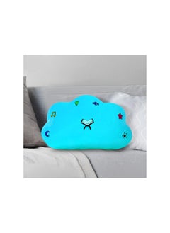 Quran Cube-Mini Quran Pillow-Dua Kalimah Surah-Light and Sound-Soft and Cuddly Learn Quran,Durood Sharif,English Duas-Blue