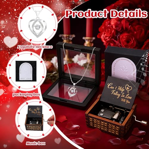 Wxzumg Valentines Day Gifts for Her Basket, Valentines Basket for Women, Valentine's Gift Bulk for Her, Valentine Gift Baskets Unique Present for Wedding Engagement Anniversary Bulk Set for Mom Teacher Wife - Image 3