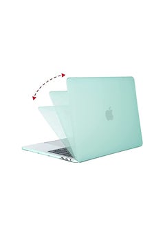 Generic MacBook Pro 13 inch Case 2022 2021 2020-2016 Release M1 A2338 A2289 A2251 A2159 A1989 A1706 A1708 with/without Touch Bar,Protective Plastic Hard Shell Case Cover, Mint Green  - Image 4