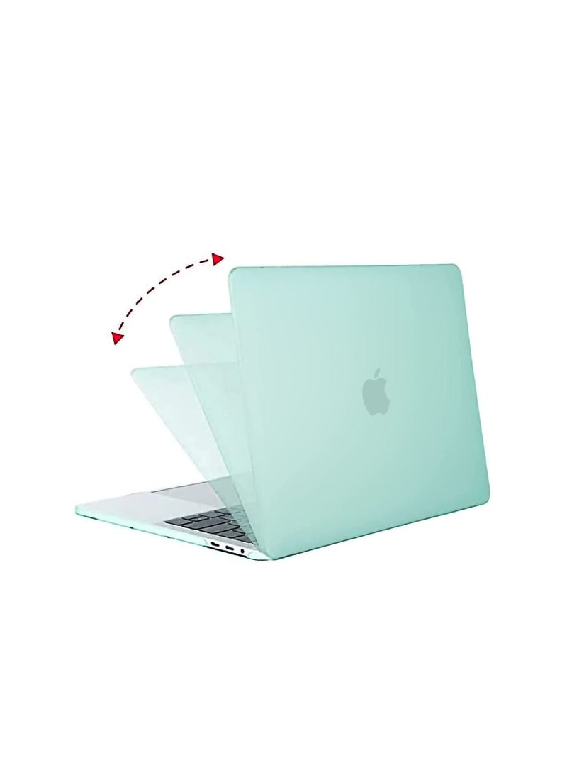 MacBook Pro 13 inch Case 2022 2021 2020-2016 Release M1 A2338 A2289 A2251 A2159 A1989 A1706 A1708 with/without Touch Bar,Protective Plastic Hard Shell Case Cover, Mint Green