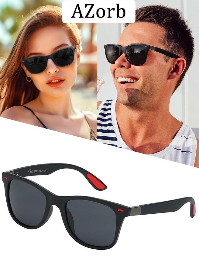 AZorb Men's Sunglasses Women Men Classic Design Square Sports Sun Glassess UV400 Protection Eye Glasses Accessories for Driving Travle Shades - Image 1