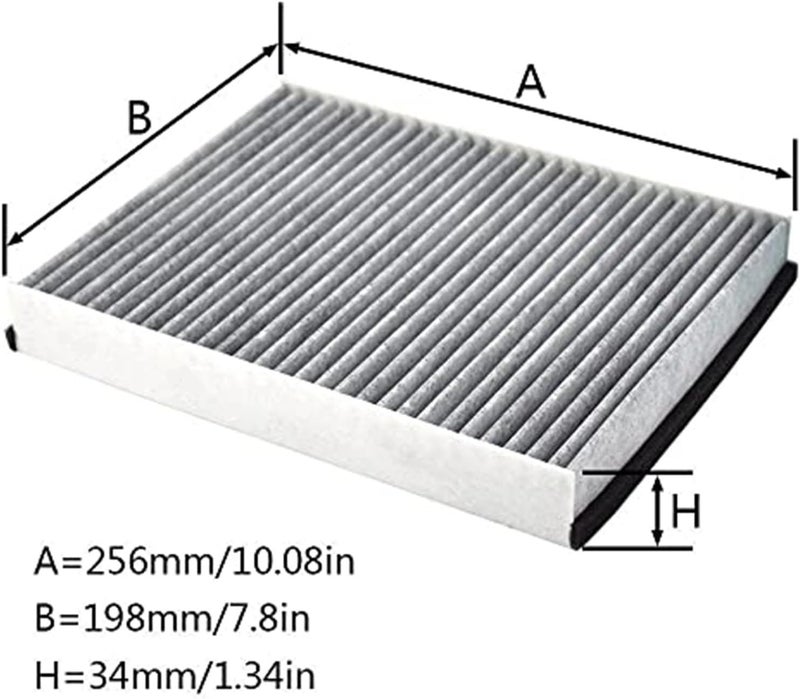 Wivplex 5x Activated Carbon Cabin Air Filter - Image 3