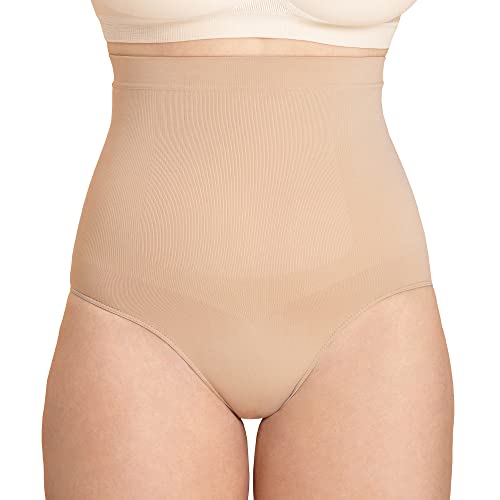 SHAPERMINT Shapewear Tummy Control Panty - Shapewear for Women, Body Shaper Tummy Control Underwear for Women, Plus Size Nude - Image 1