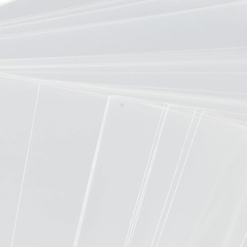 50Pcs Record Sleeves, OPP Plastic Resealable Outer Cover, Non Adhesive Clear Protective Sleeves for 12in Records, Lightweight Storage Solution for Album Collecti - Image 2