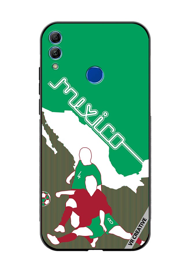 Protective Case Cover For Honor 10 Lite Mexico Football Soccer Players Design Multicolour