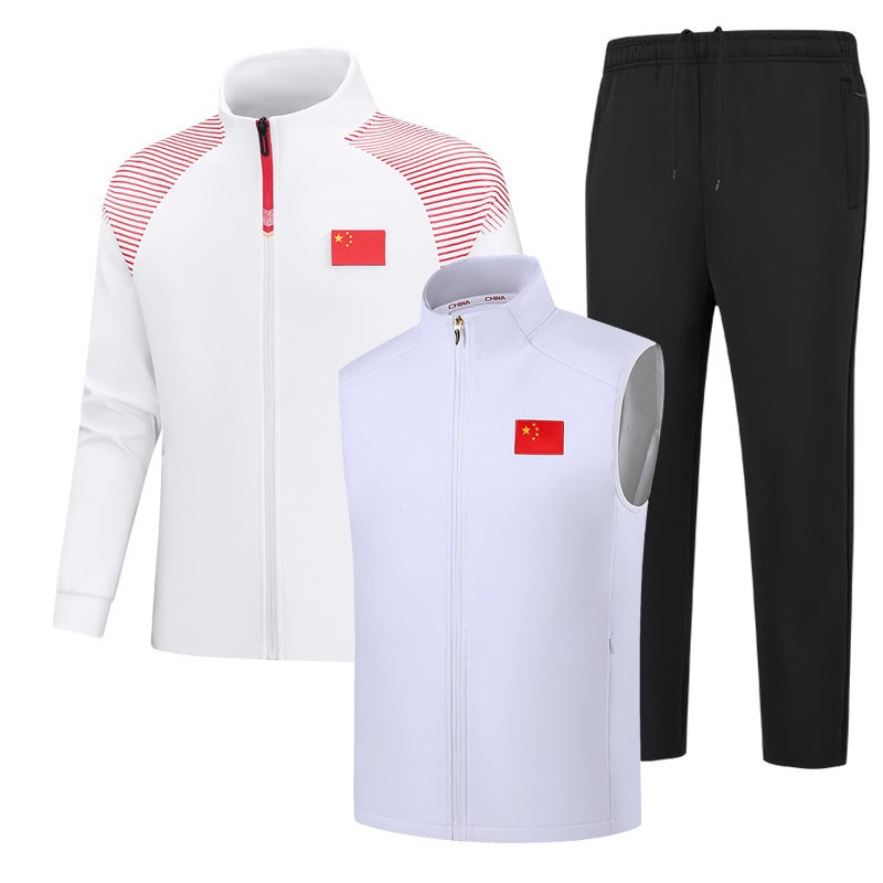 Chinese National Team Men'S And Women'S Sweatshirt Couple Suit Travel Competition Sports Team Uniform Student Uniform Square Dance - Image 3