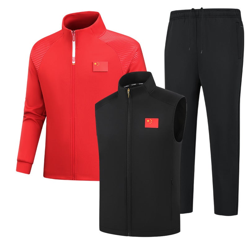 Chinese National Team Men'S And Women'S Sweatshirt Couple Suit Travel Competition Sports Team Uniform Student Uniform Square Dance - Image 2