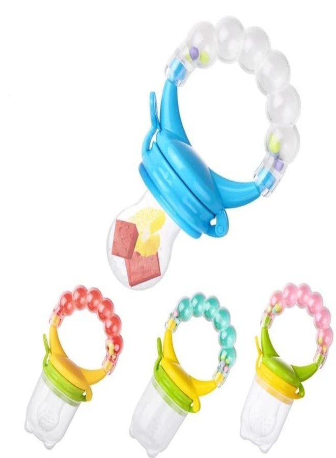 Aplam Chaplam 1 Pcs Silicone Teether Teether for Baby 6-12 Months |Baby Teether 3-6 Months Babies| Teether for 6 to 12 Months Baby Bpa Free (Rattle Nibbler) - Image 2