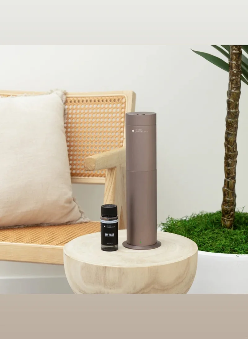 Hotel Collection Studio Pro Essential Oil Diffuser - 600 sq ft Coverage - Portable with Remote - Cold-Air Diffusion Technology Scent Diffuser - Home, Office & Business - Black