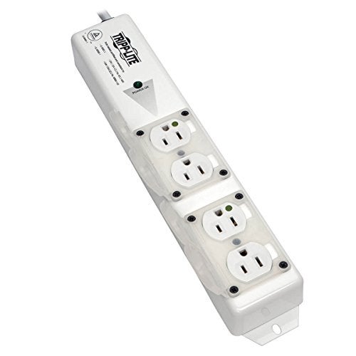 Tripp Lite Medical-Grade Power Strip, 4 15A Hospital-Grade Outlets, 15 ft. Cord, UL 60601-1 (PS-415-HGULTRA) - Image 1