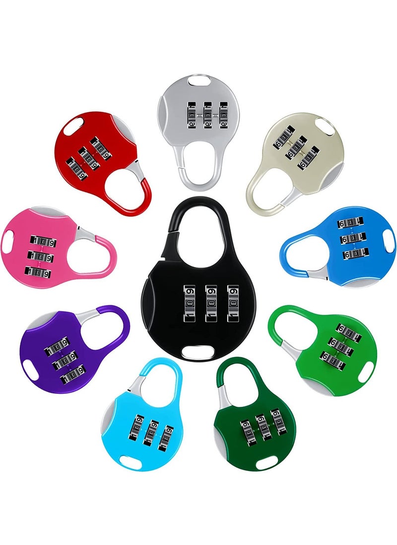 10pcs 3 Digits Combination Padlock Safe Combination Lock Mini Combination Lock Reset Digital Lock Small Color Combination Locks For Lockers Suitcase Luggage Computer Bag Drawer Cabinet - pzsku/Z3AC97974AF668BAF52D3Z/45/_/1671084623/1b0c1dc0-48a0-4fc7-b8b7-154c28a8f825