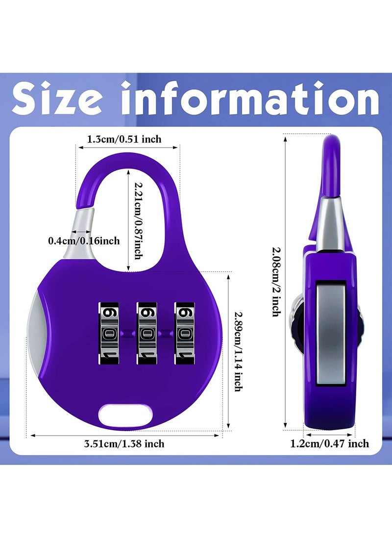 10pcs 3 Digits Combination Padlock Safe Combination Lock Mini Combination Lock Reset Digital Lock Small Color Combination Locks For Lockers Suitcase Luggage Computer Bag Drawer Cabinet - pzsku/Z3AC97974AF668BAF52D3Z/45/_/1671084624/6996aa86-165d-4187-93a8-4673f44dcd2a