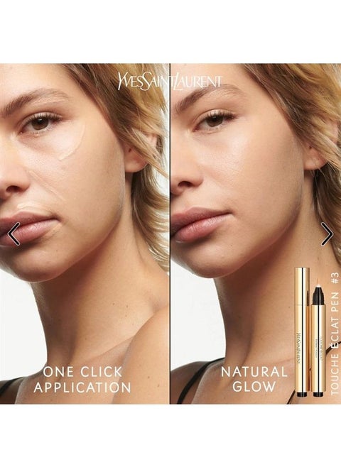 Ysl Touche Eclat Radiant Touch 2.5Ml - 3 - Luminous Peach