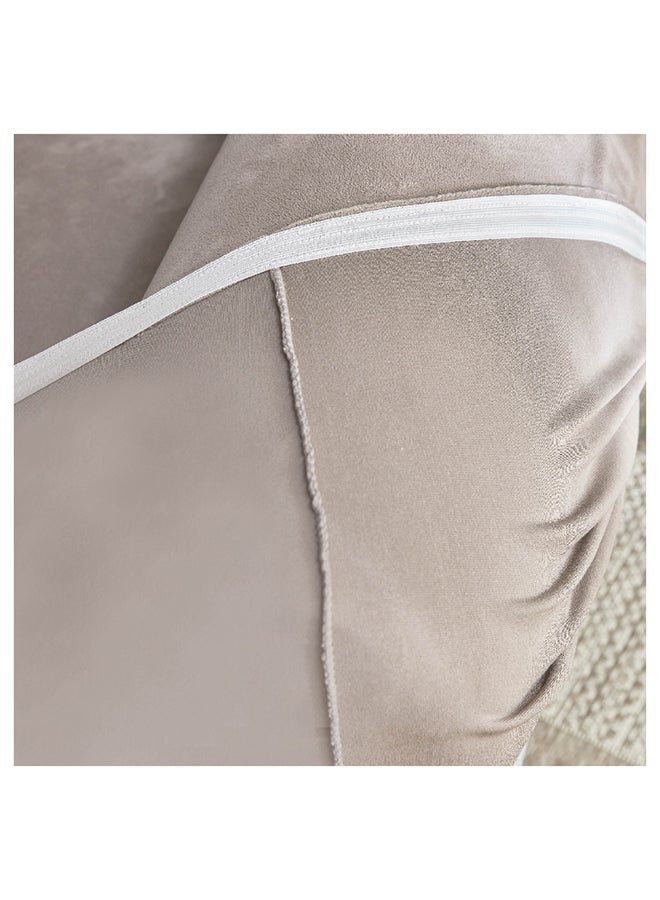 Home Box Veloura Velveteen 3-Seater Sofa Cover 225 cm - Image 5