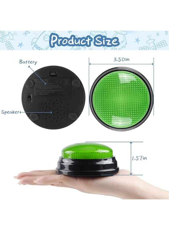 4 Pack Game Show Buzzers, Answer Buzzers for Classroom, Nteractive Game Buzzer, Great for Trivia Games and Family Game for Kids Ages 4-10 - Image 5