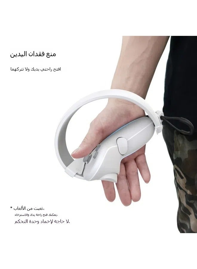 General Compatible with PICO 4 Controller, TPU Anti-Takeoff Hand Tie Secure Seat Belt Adjustable Finger Straps  - Image 3