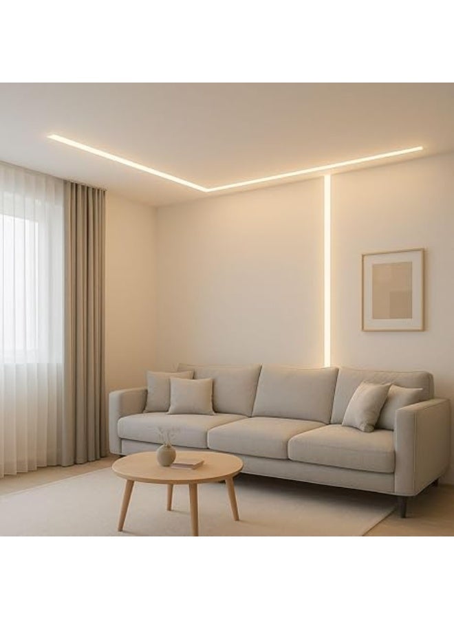 آي لوك شريط إضاءة LED أبيض دافئ بدرجة 3000 كلفن – طول 5 متر – 120 ليد (يستخدم مع مزود طاقة فقط) - Image 2