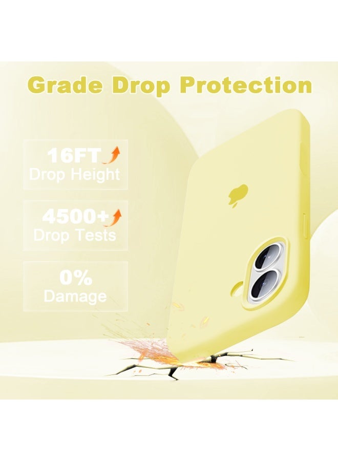 ULELAY iPhone 17  Protective Case, Silicone Material, Shock-Resistant with Camera Lens Protection and Control Button Coverage, Anti-Shock Mobile Phone Protective Cover, Compatible with MagSafe Accessories - Image 2