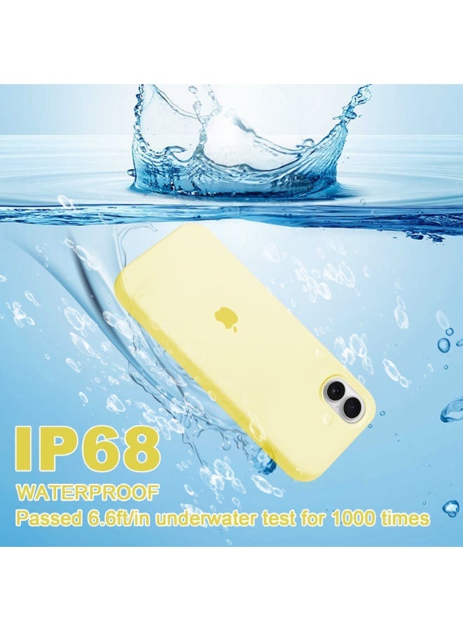 ULELAY iPhone 17  Protective Case, Silicone Material, Shock-Resistant with Camera Lens Protection and Control Button Coverage, Anti-Shock Mobile Phone Protective Cover, Compatible with MagSafe Accessories - Image 4