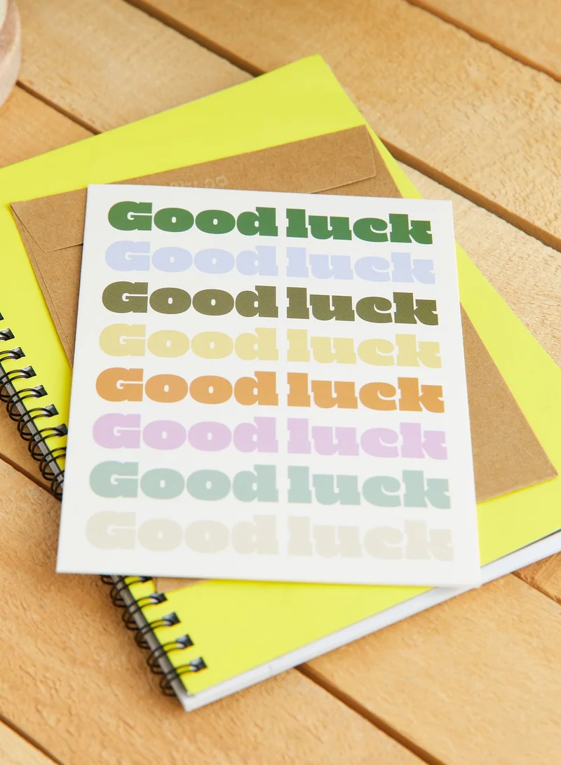 تايبو بطاقة معايدة Goodluck