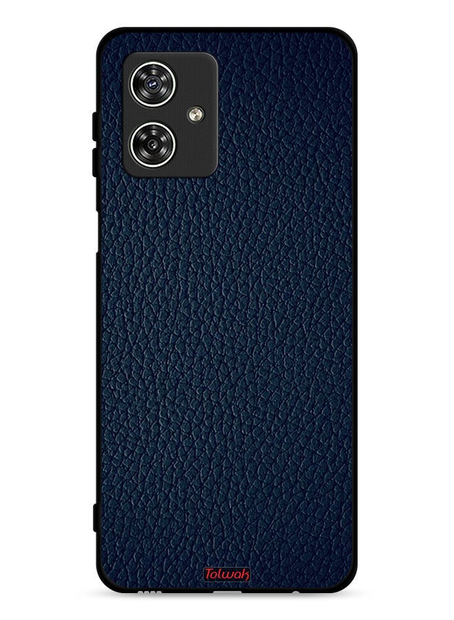 Tolwak غطاء حماية لهاتف موتورولا موتو G54 5G بنمط جلد - Image 1