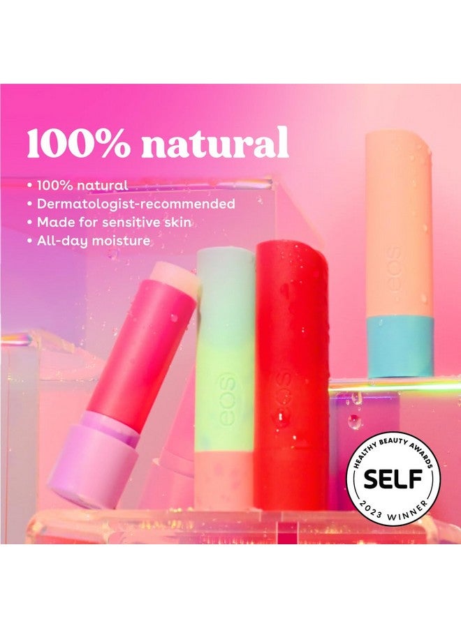 EOS 100% Natural Lip Balm Watermelon Frosé Dermatologist Recommended For Sensitive Skin Allday Moisture Lip Care 0.14 Oz - Image 3