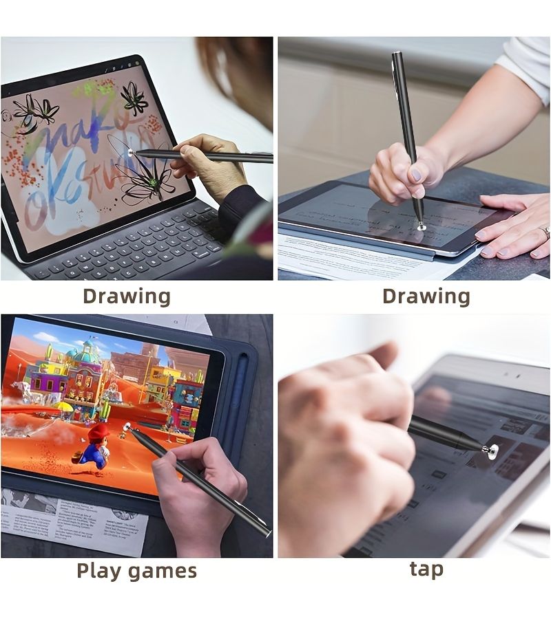 Silvery Stylus Compatible For iPad Xiaomi OPPO Handwriting Drawing Stylus Pen - Image 4