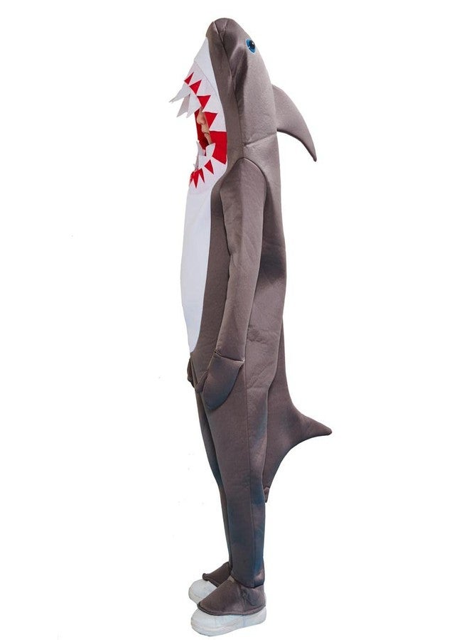 EraSpooky Kids Shark Hooded Costume Halloween Cute Animals Fancy Dress - Image 3