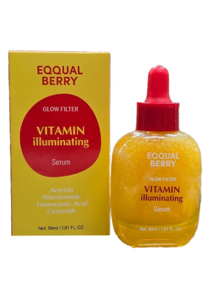EQQUALBERRY Glow Filter Vitamin illuminating Serum 30ml