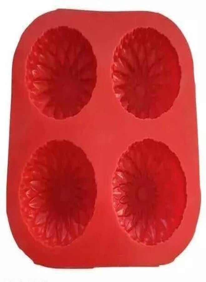 KITCHOOK قالب شوكولاتة سيليكون من كيتشوك 4 (عبوة من قطعة واحدة) AJ 011 - Image 2