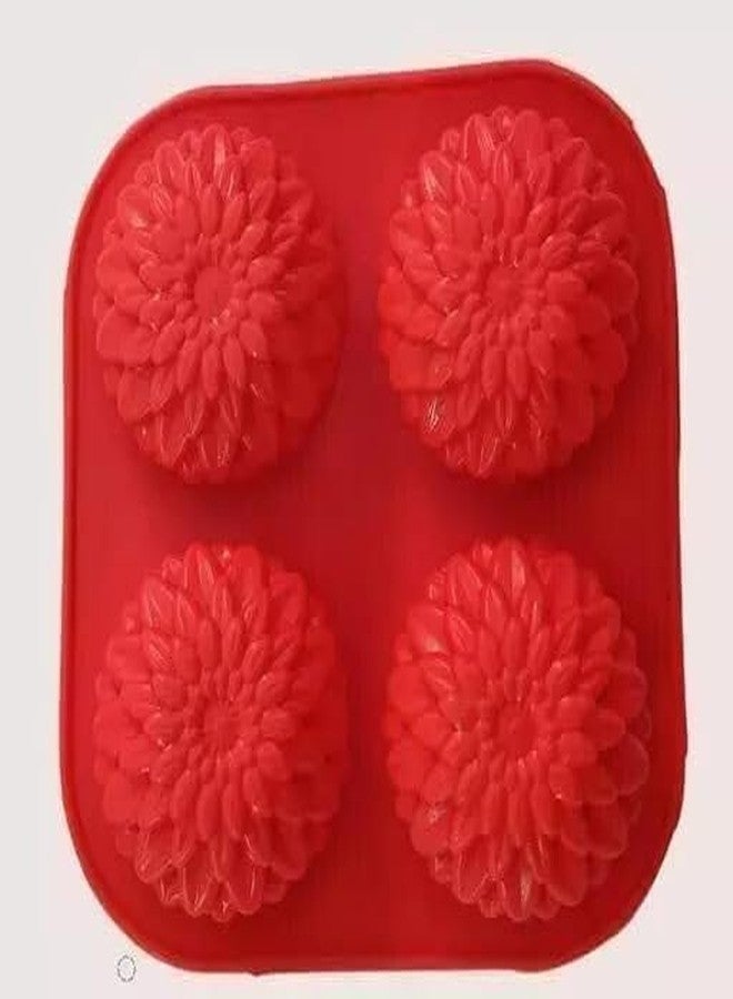 KITCHOOK قالب شوكولاتة سيليكون من كيتشوك 4 (عبوة من قطعة واحدة) AJ 011 - Image 4
